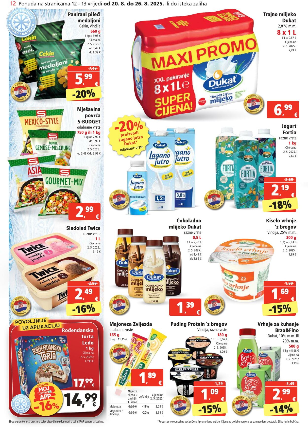 Katalog Spar 20.08.2025 - 26.08.2025