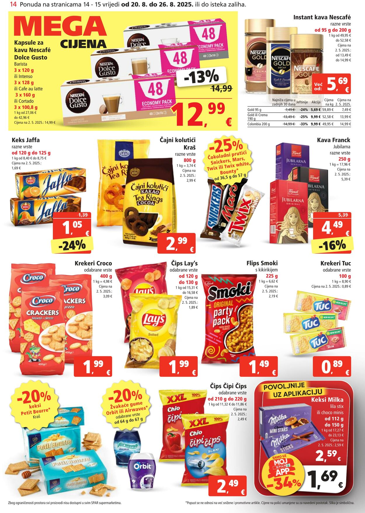 Katalog Spar 20.08.2025 - 26.08.2025