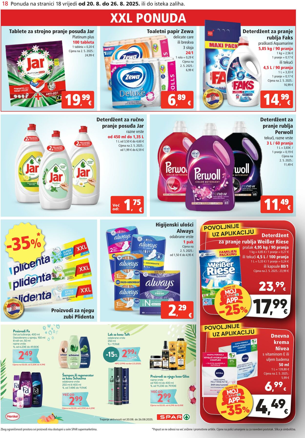 Katalog Spar 20.08.2025 - 26.08.2025