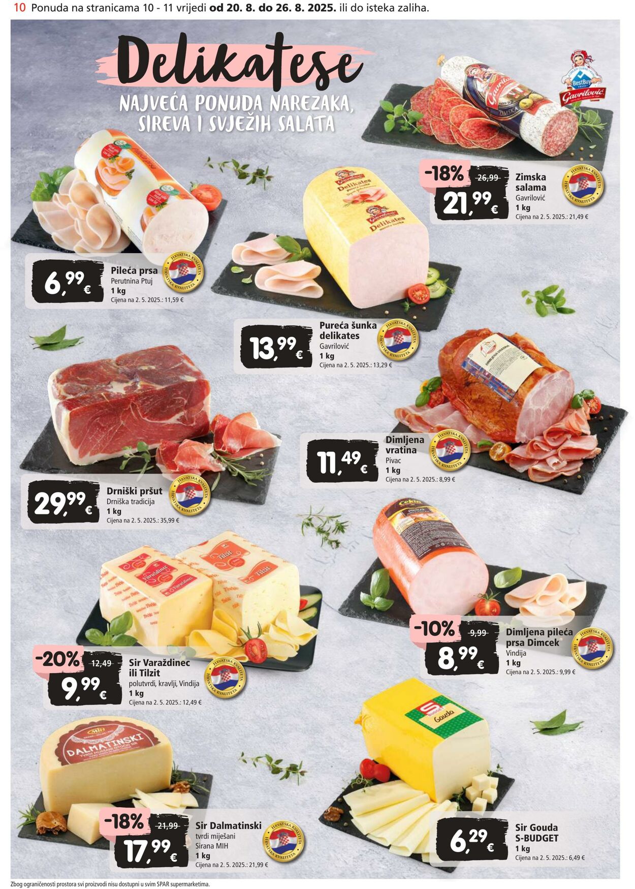 Katalog Spar 20.08.2025 - 26.08.2025