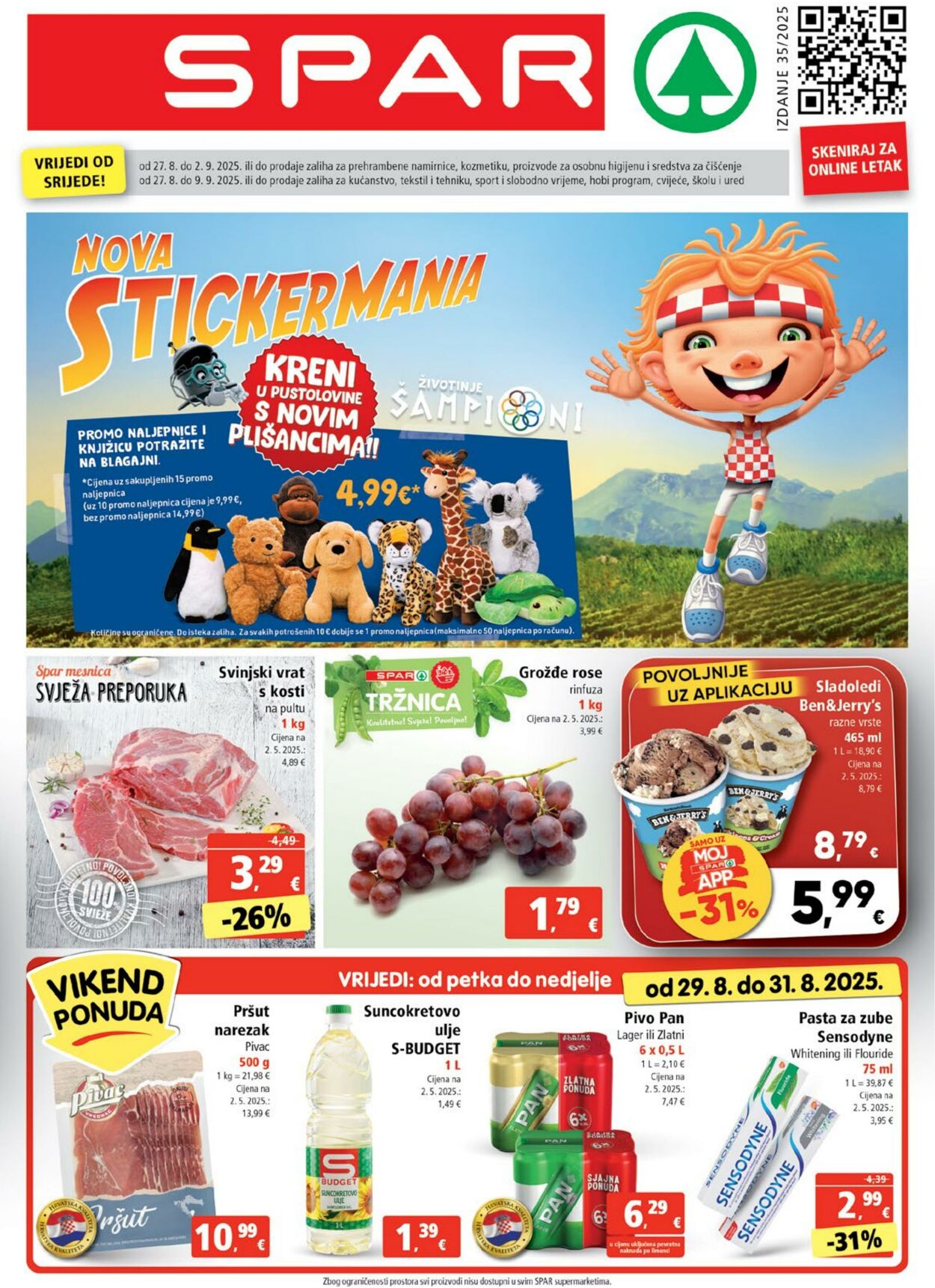 Katalog Spar 27.08.2025 - 02.09.2025