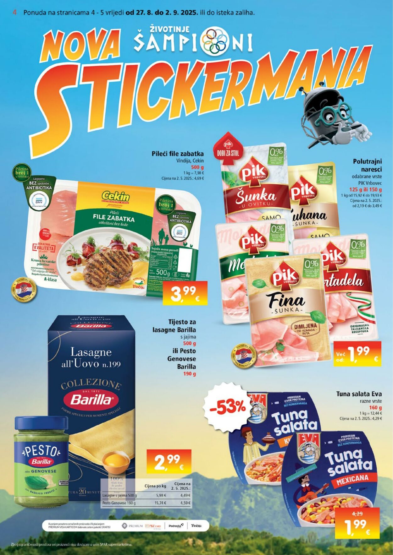 Katalog Spar 27.08.2025 - 02.09.2025