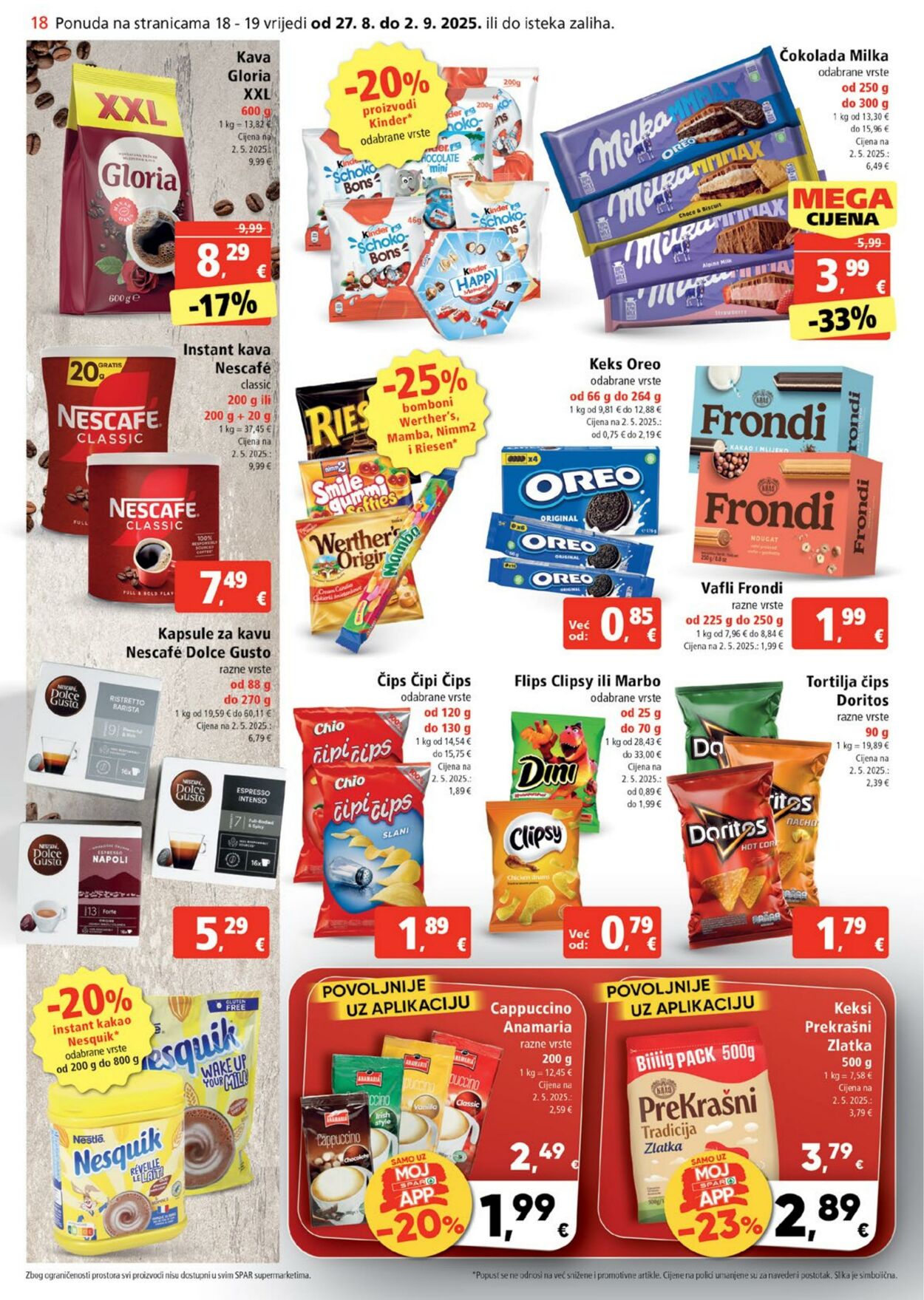 Katalog Spar 27.08.2025 - 02.09.2025