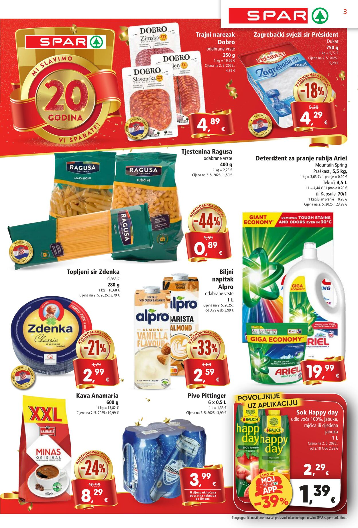 Katalog Spar 03.09.2025 - 09.09.2025