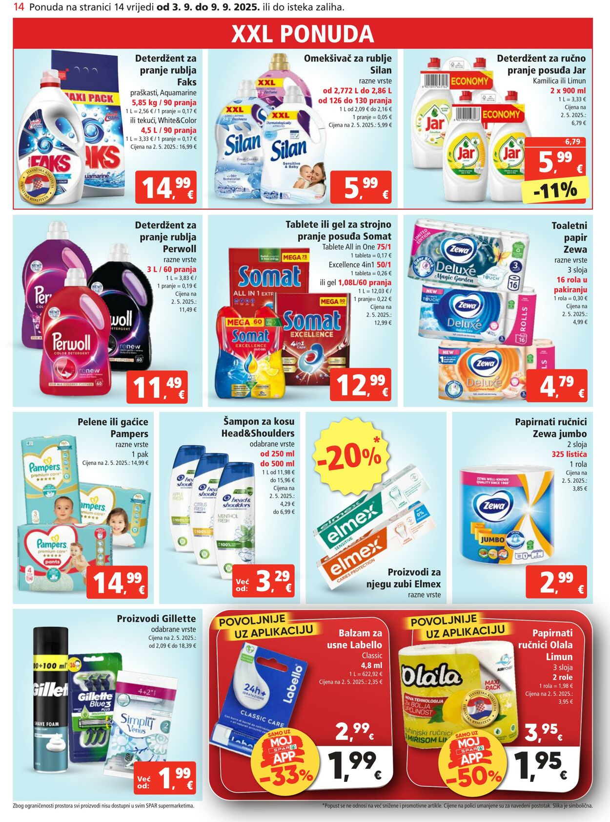 Katalog Spar 03.09.2025 - 09.09.2025