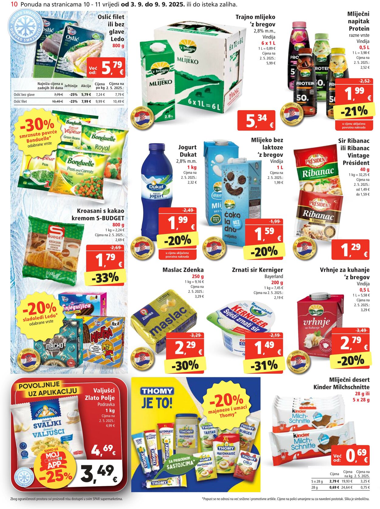 Katalog Spar 03.09.2025 - 09.09.2025