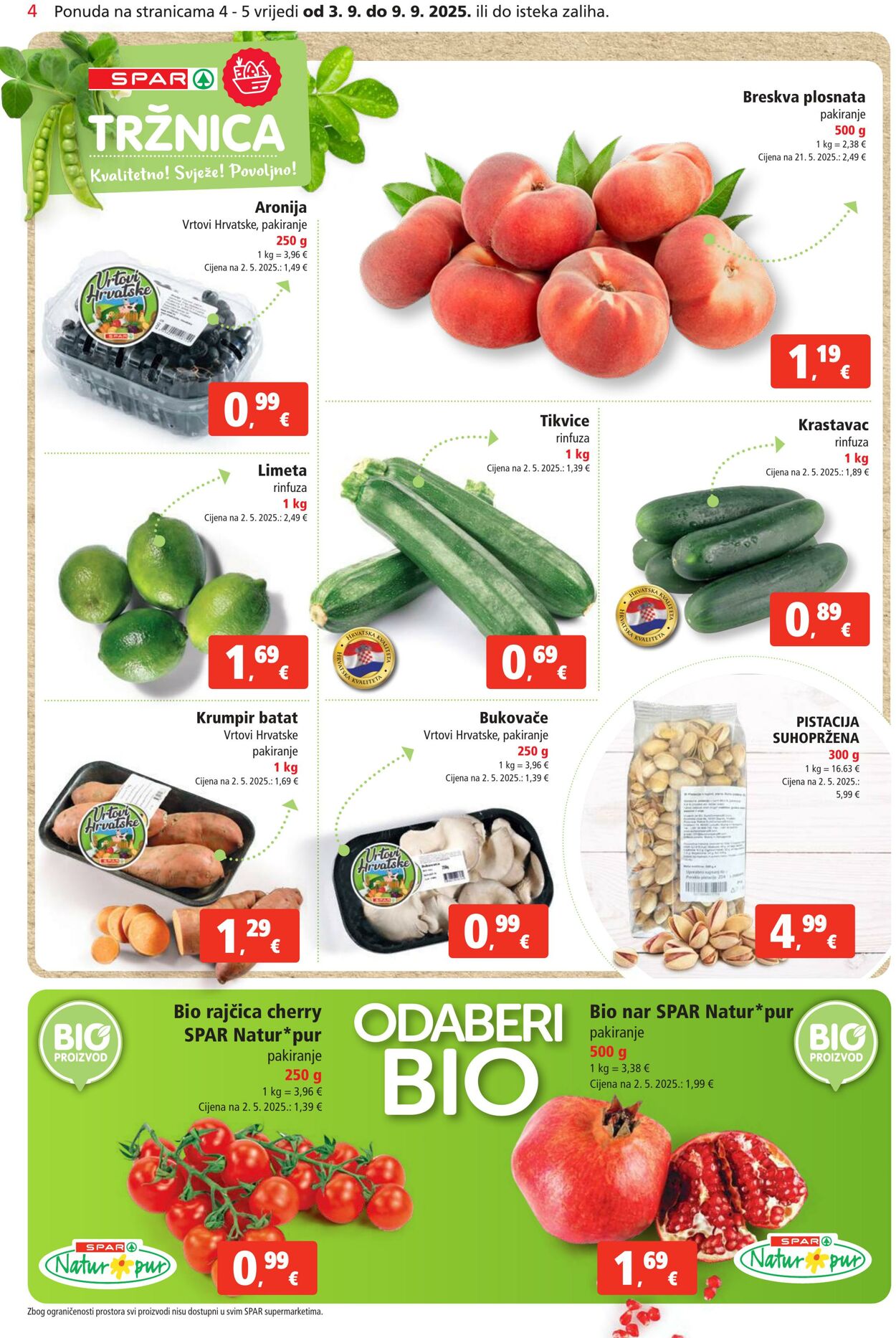 Katalog Spar 03.09.2025 - 09.09.2025