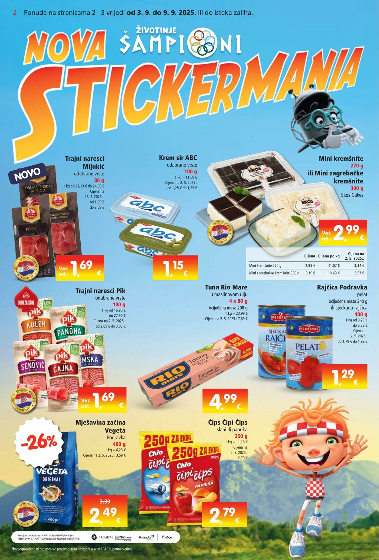 Katalog Spar 03.09.2025 - 09.09.2025