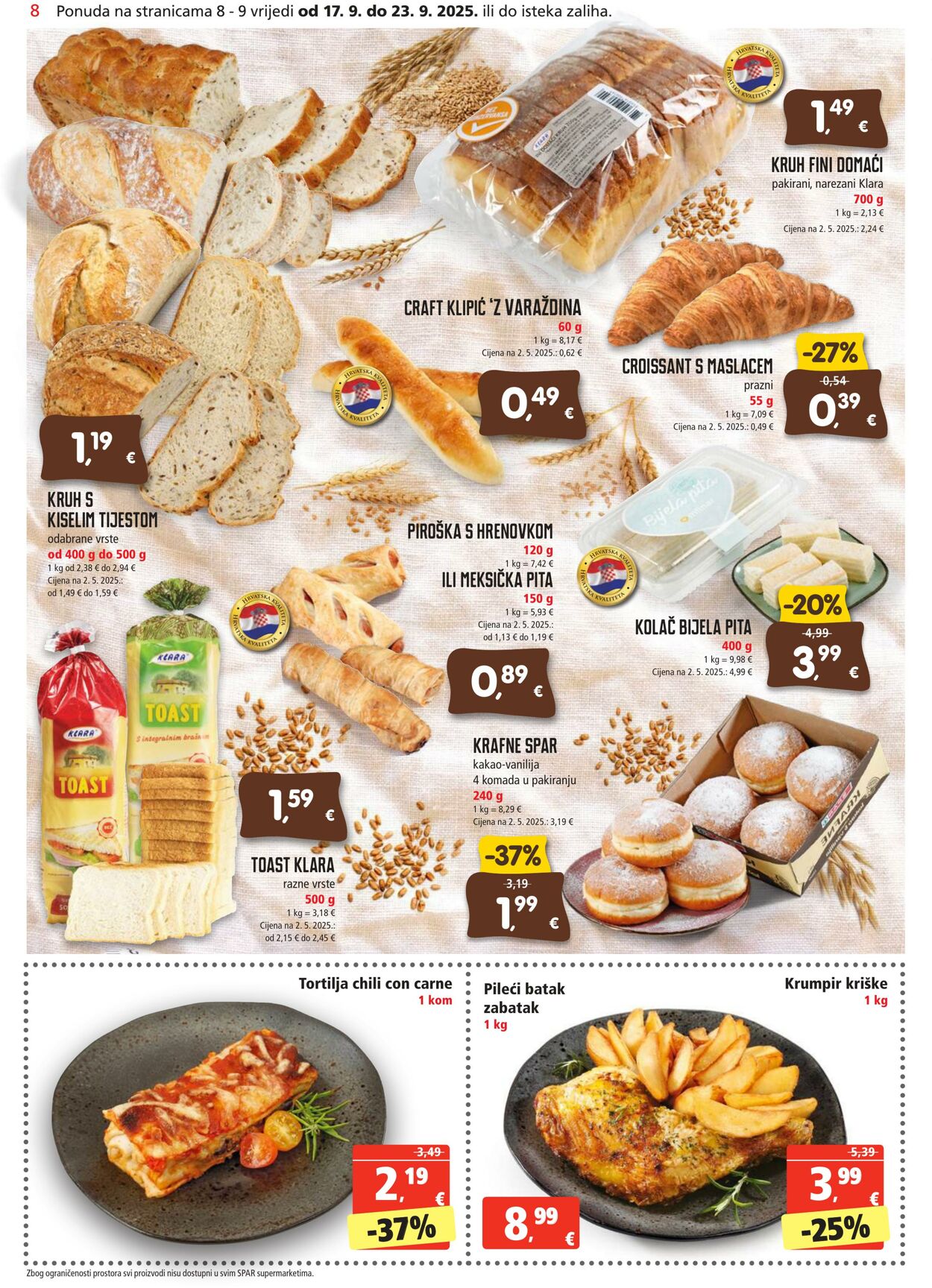 Katalog Spar 17.09.2025 - 23.09.2025