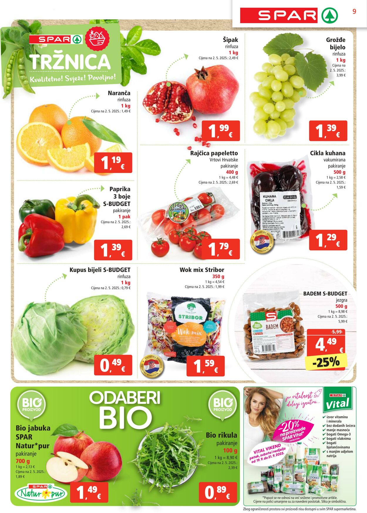 Katalog Spar 17.09.2025 - 23.09.2025