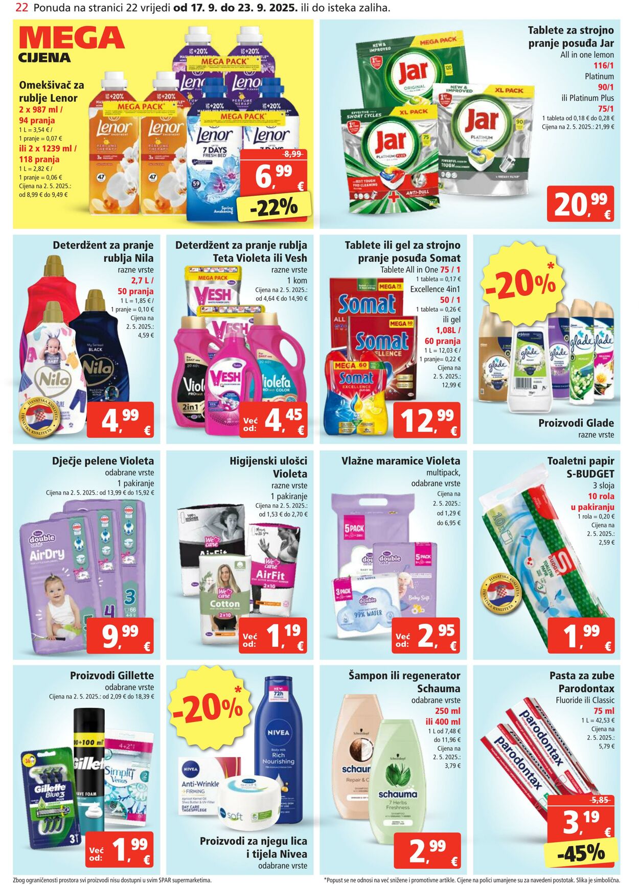 Katalog Spar 17.09.2025 - 23.09.2025