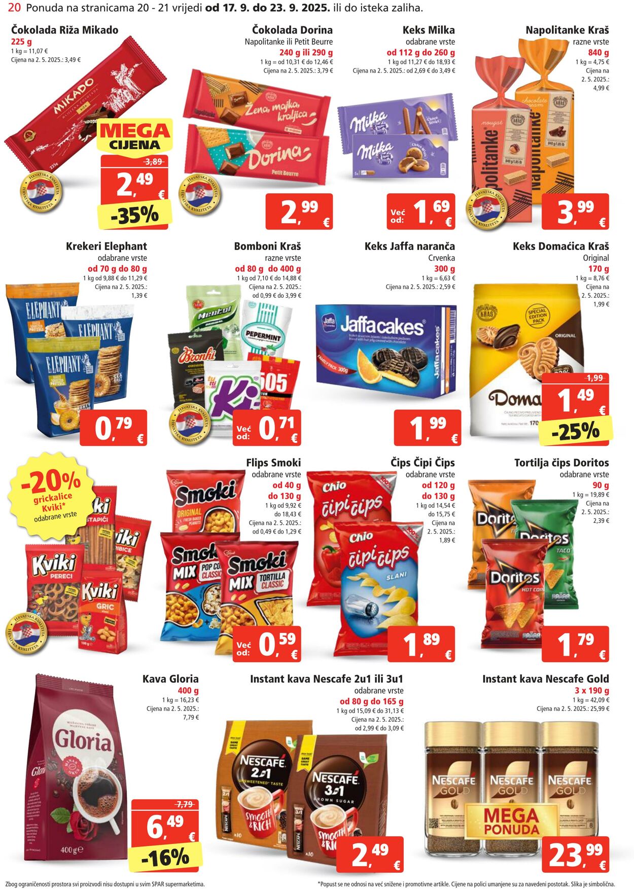 Katalog Spar 17.09.2025 - 23.09.2025