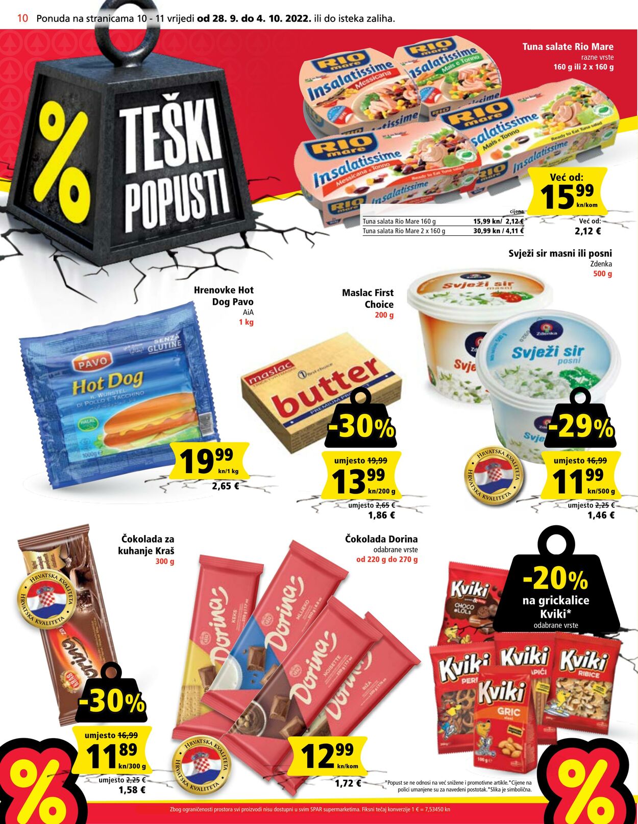 Katalog Spar 28.09.2022 - 11.10.2022