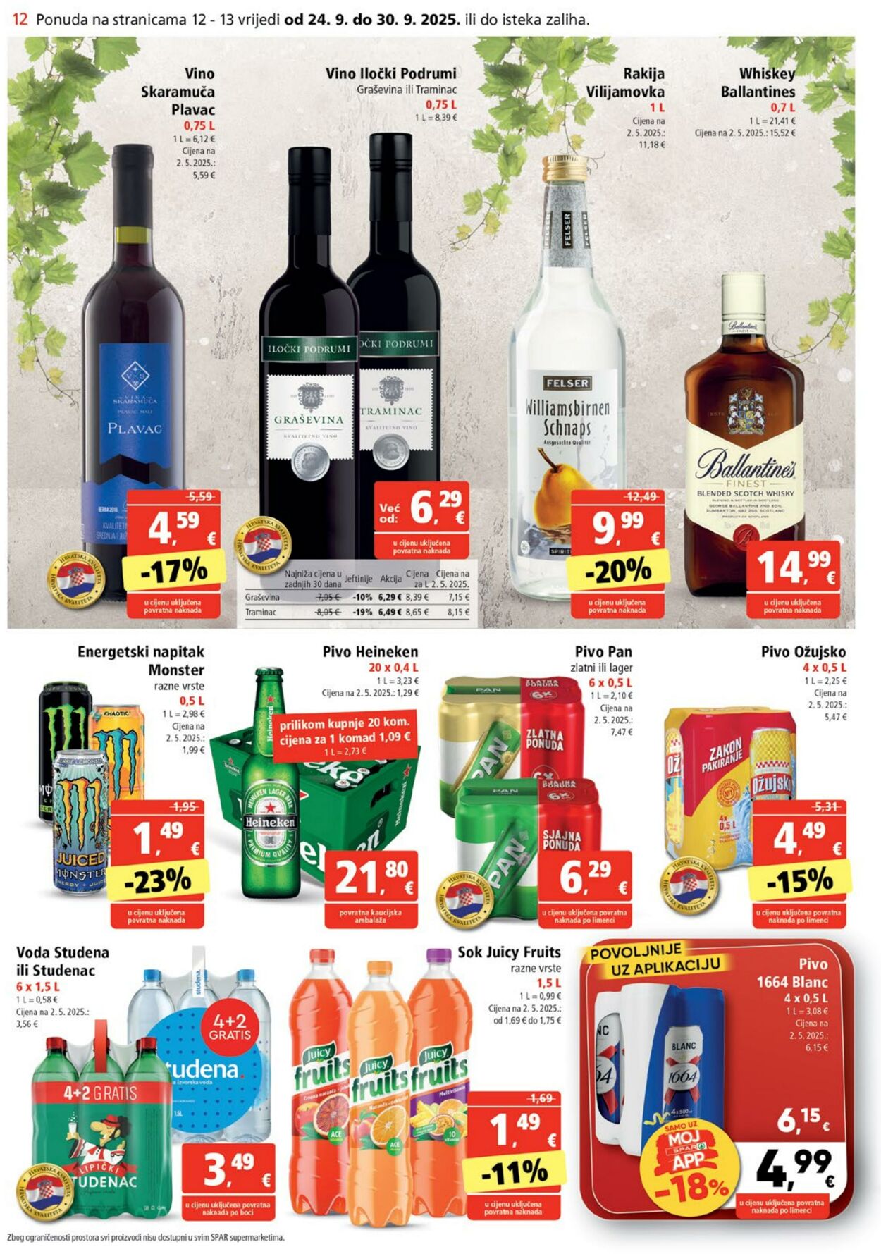Katalog Spar 24.09.2025 - 30.09.2025