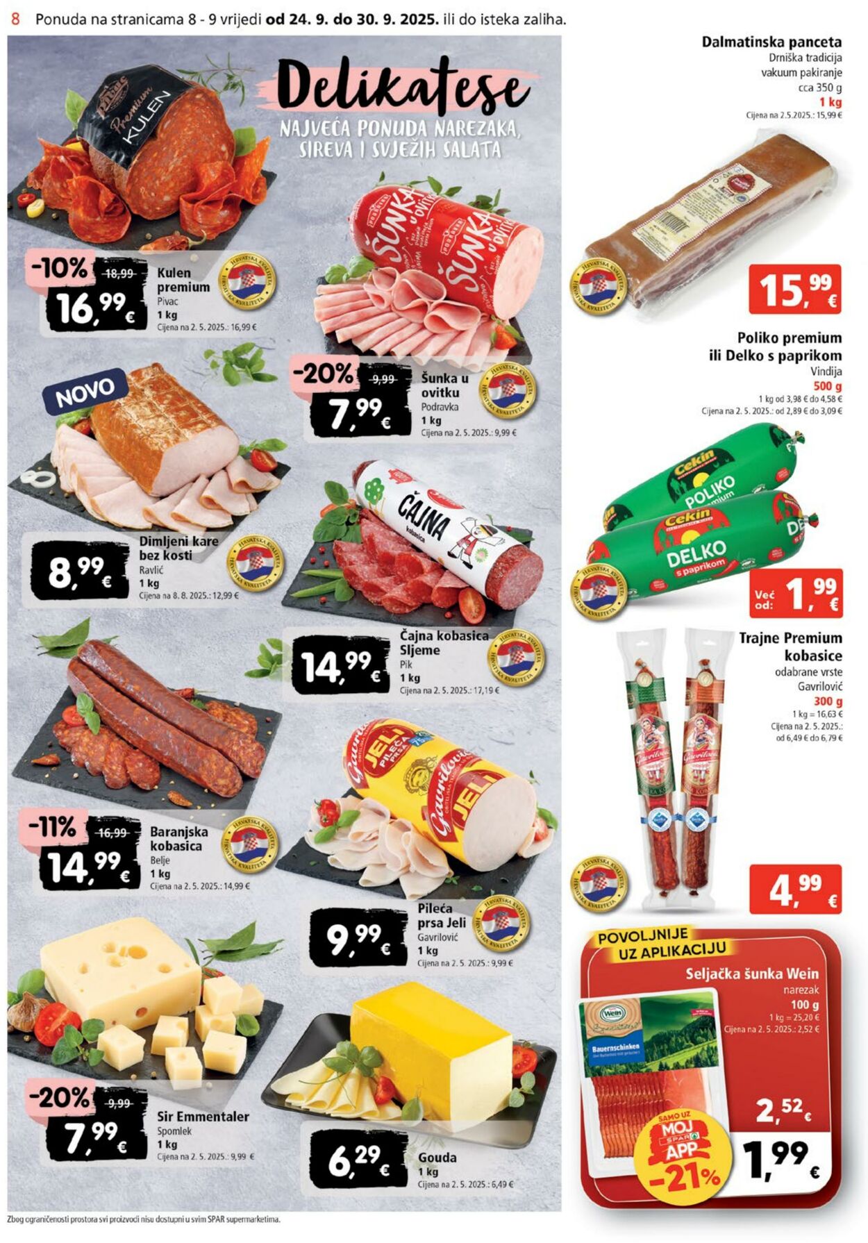 Katalog Spar 24.09.2025 - 30.09.2025