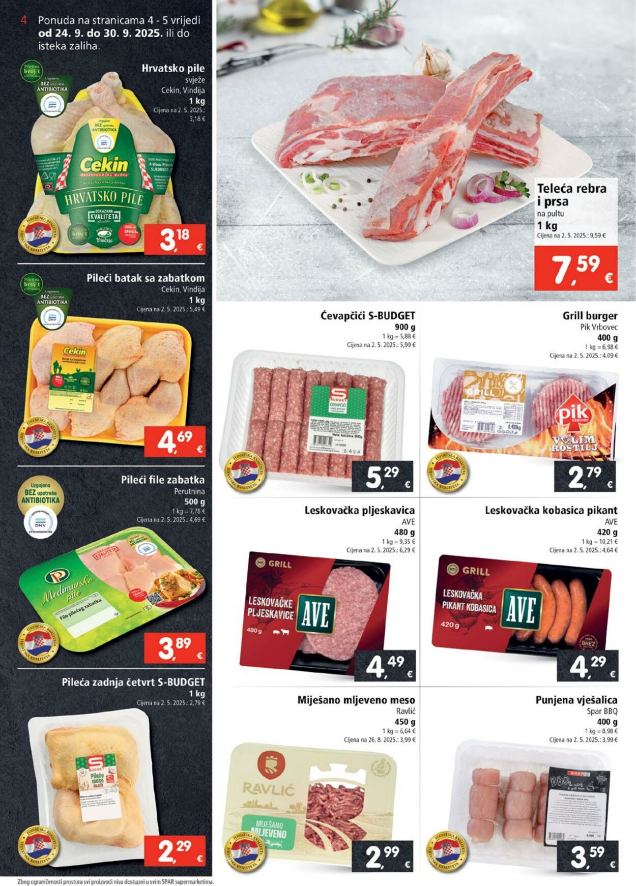 Katalog Spar 24.09.2025 - 30.09.2025