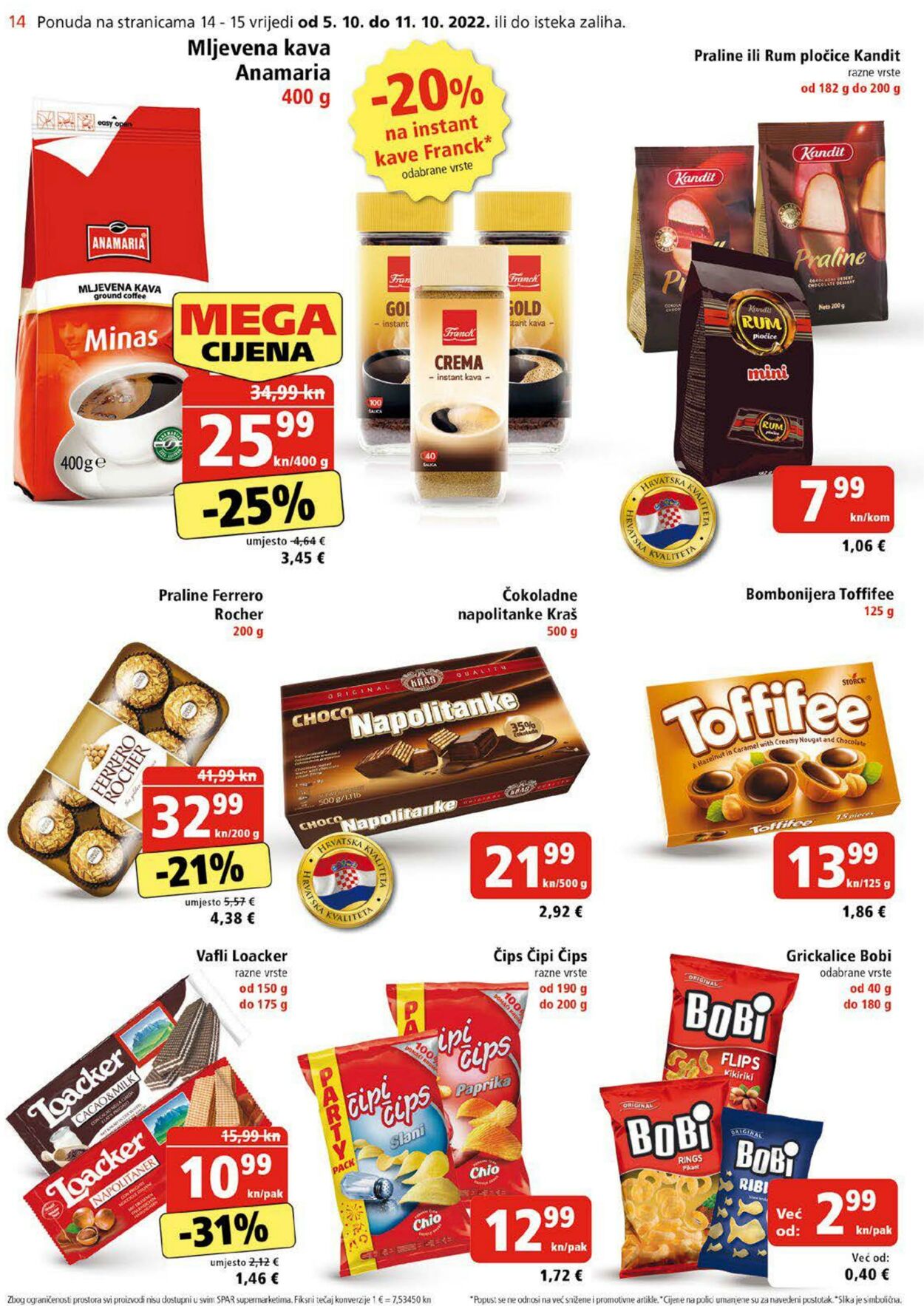 Katalog Spar 05.10.2022 - 18.10.2022