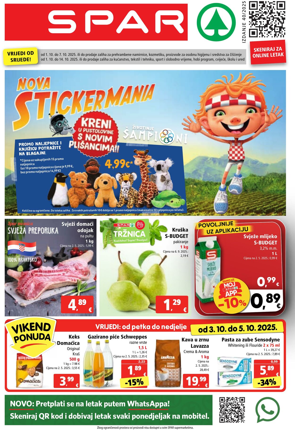 Katalog Spar 01.10.2025 - 07.10.2025