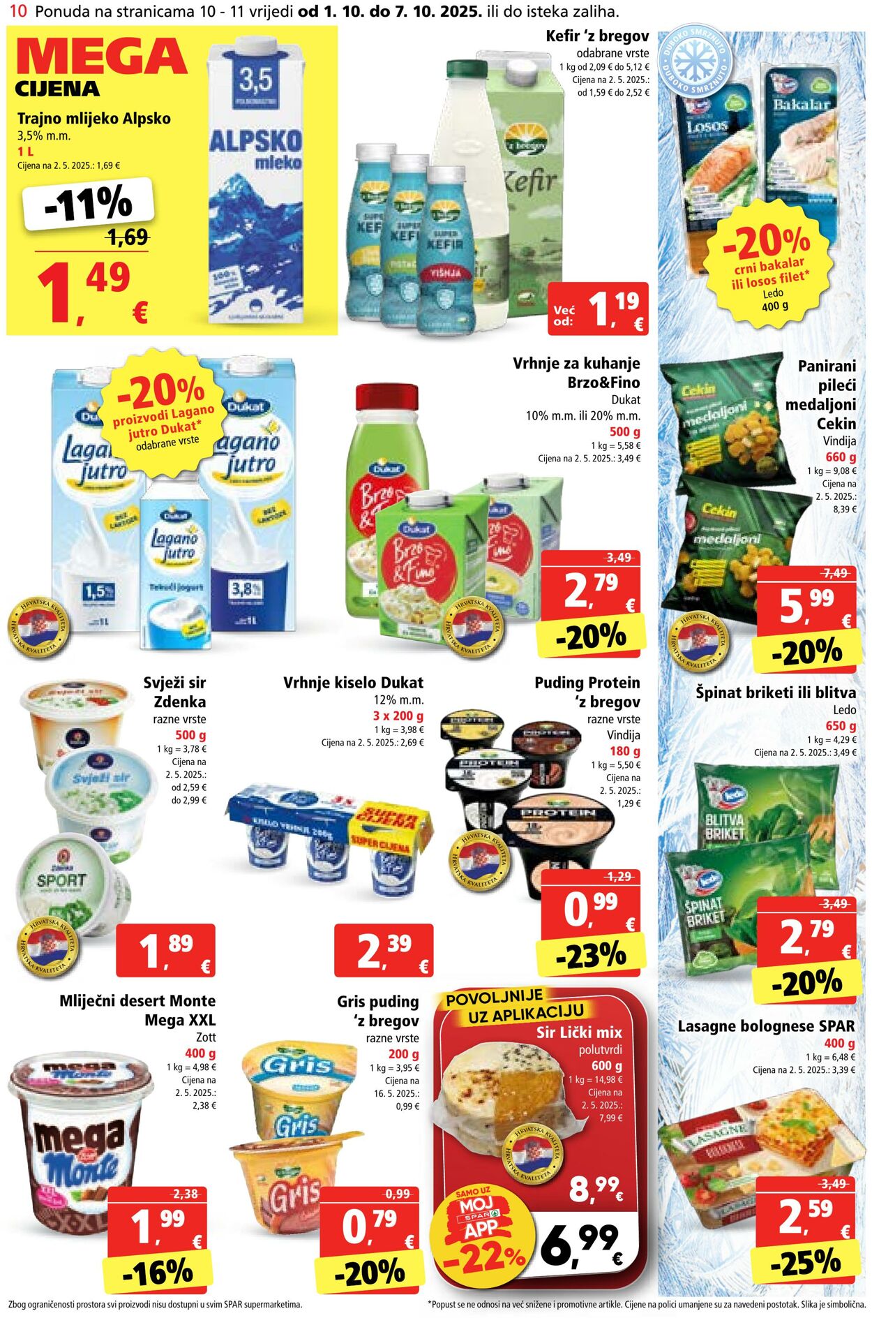 Katalog Spar 01.10.2025 - 07.10.2025