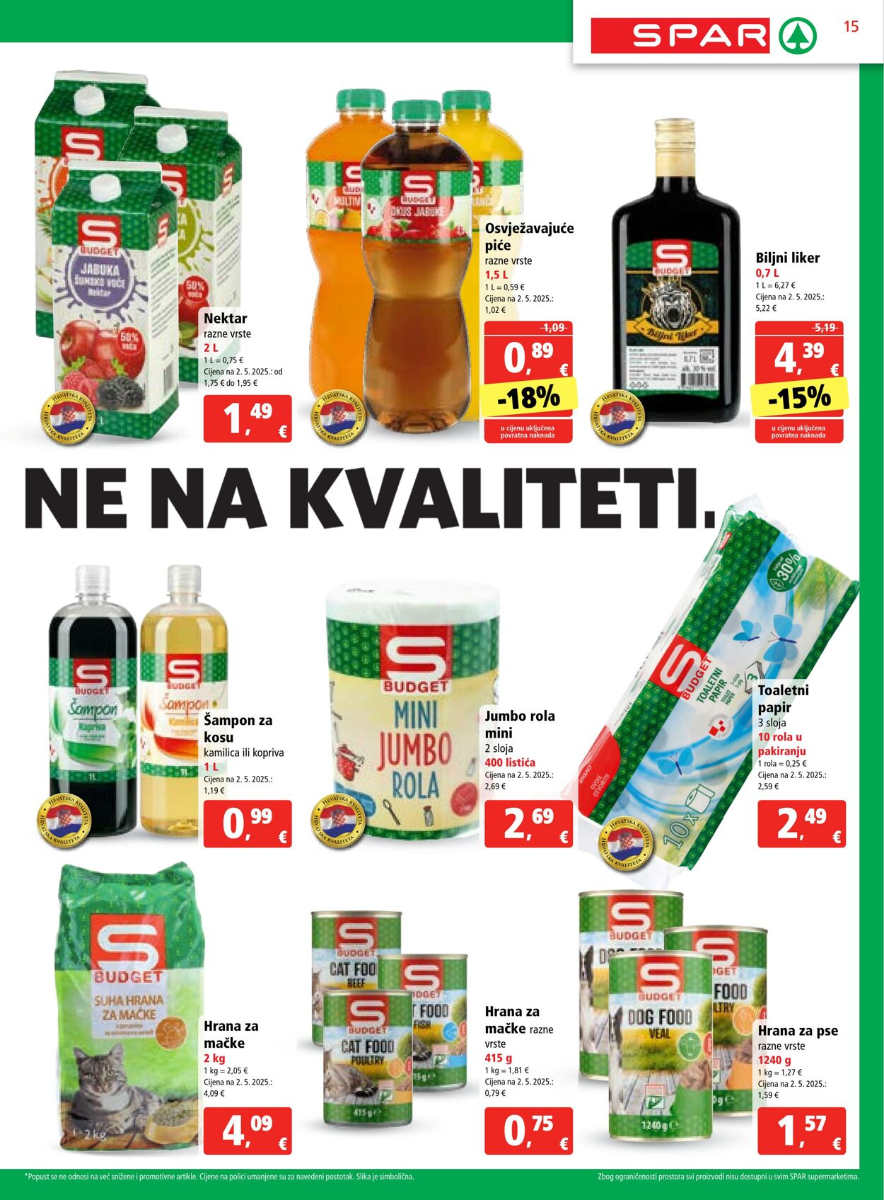 Katalog Spar 01.10.2025 - 07.10.2025
