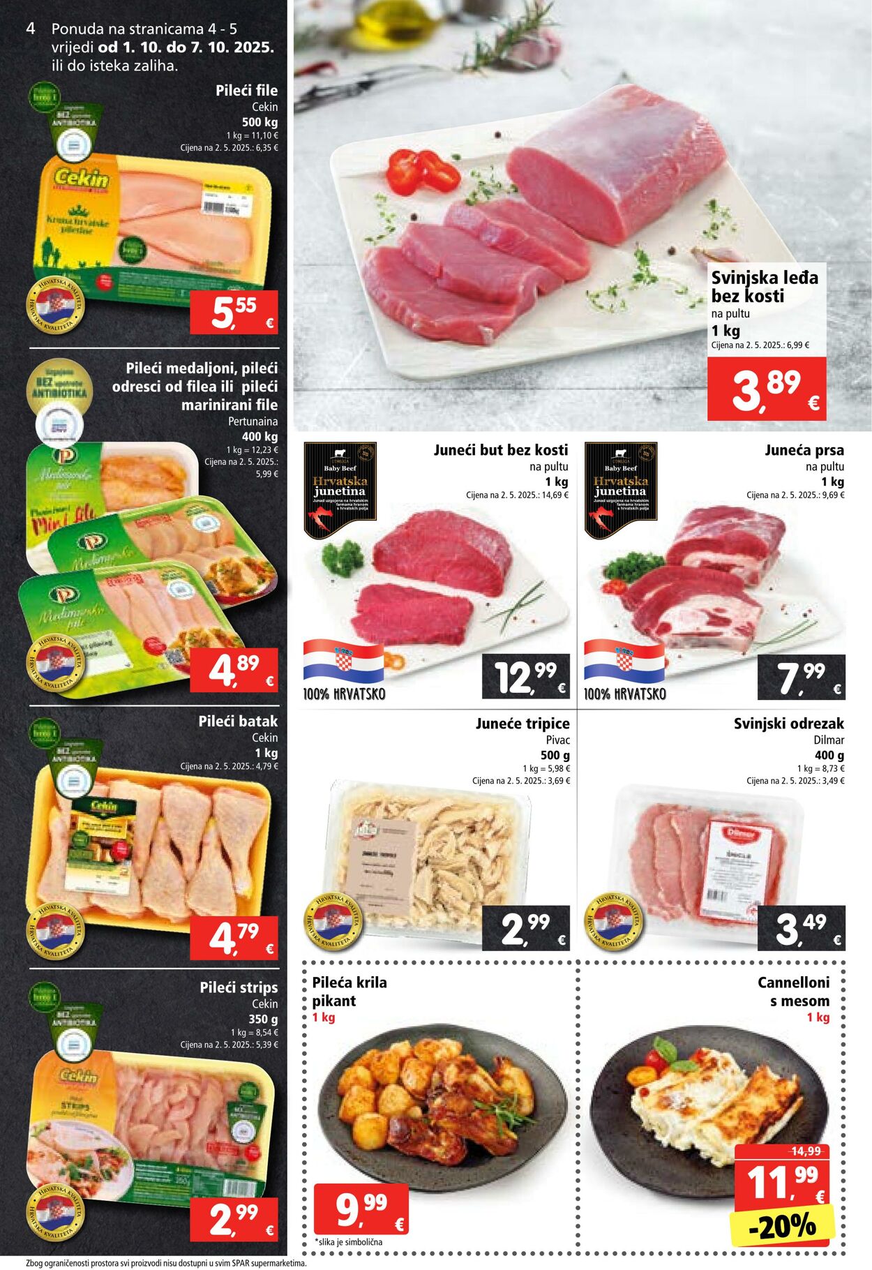 Katalog Spar 01.10.2025 - 07.10.2025