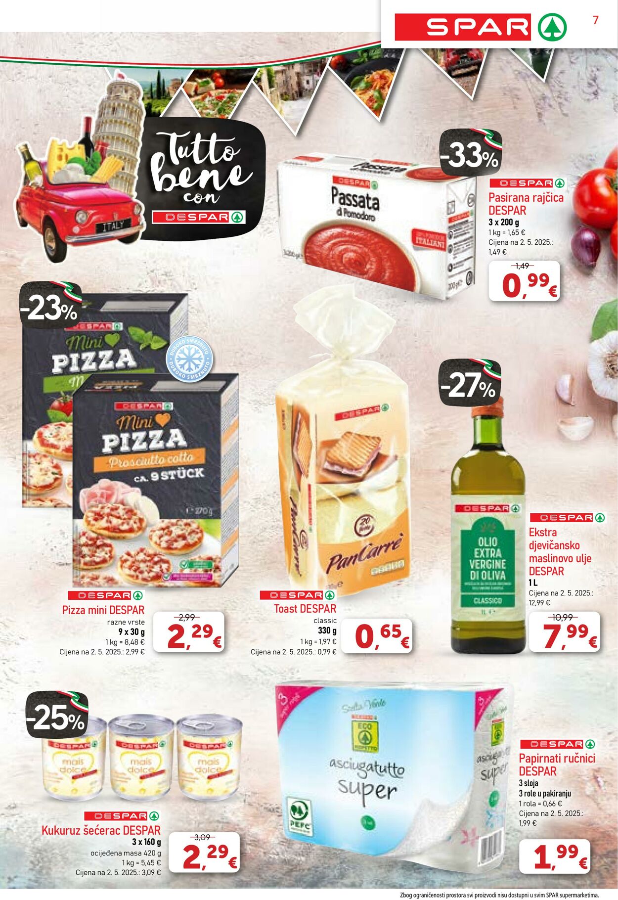 Katalog Spar 01.10.2025 - 07.10.2025
