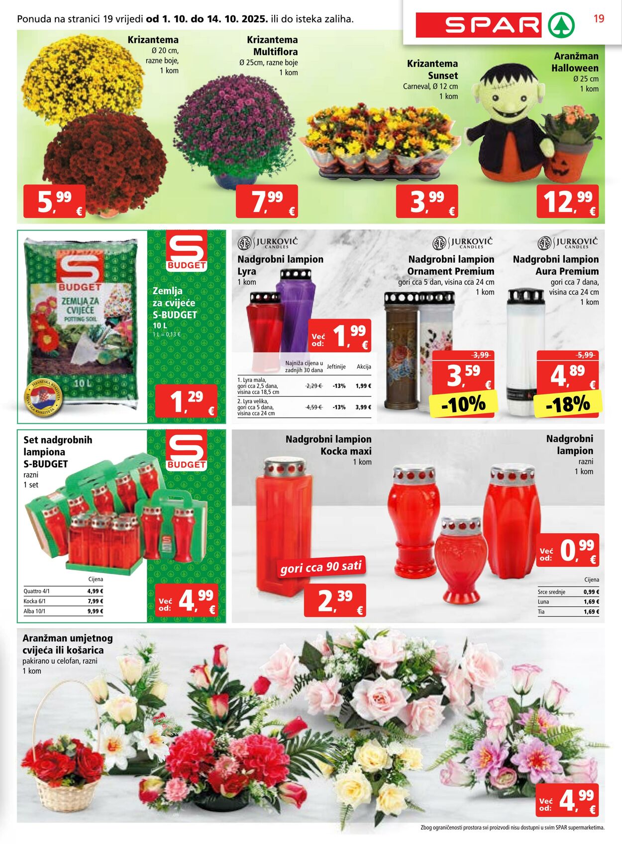 Katalog Spar 01.10.2025 - 07.10.2025