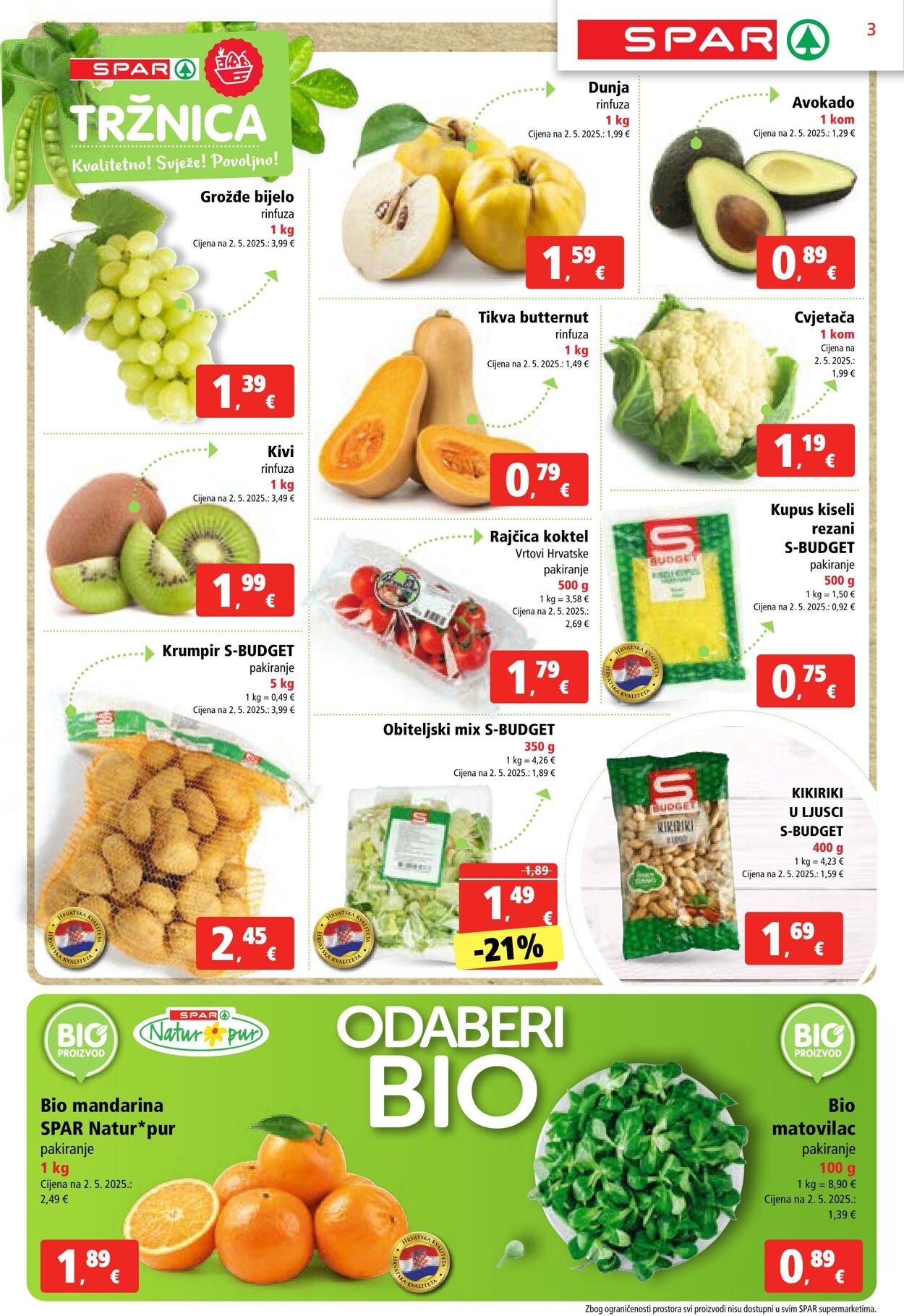 Katalog Spar 01.10.2025 - 07.10.2025