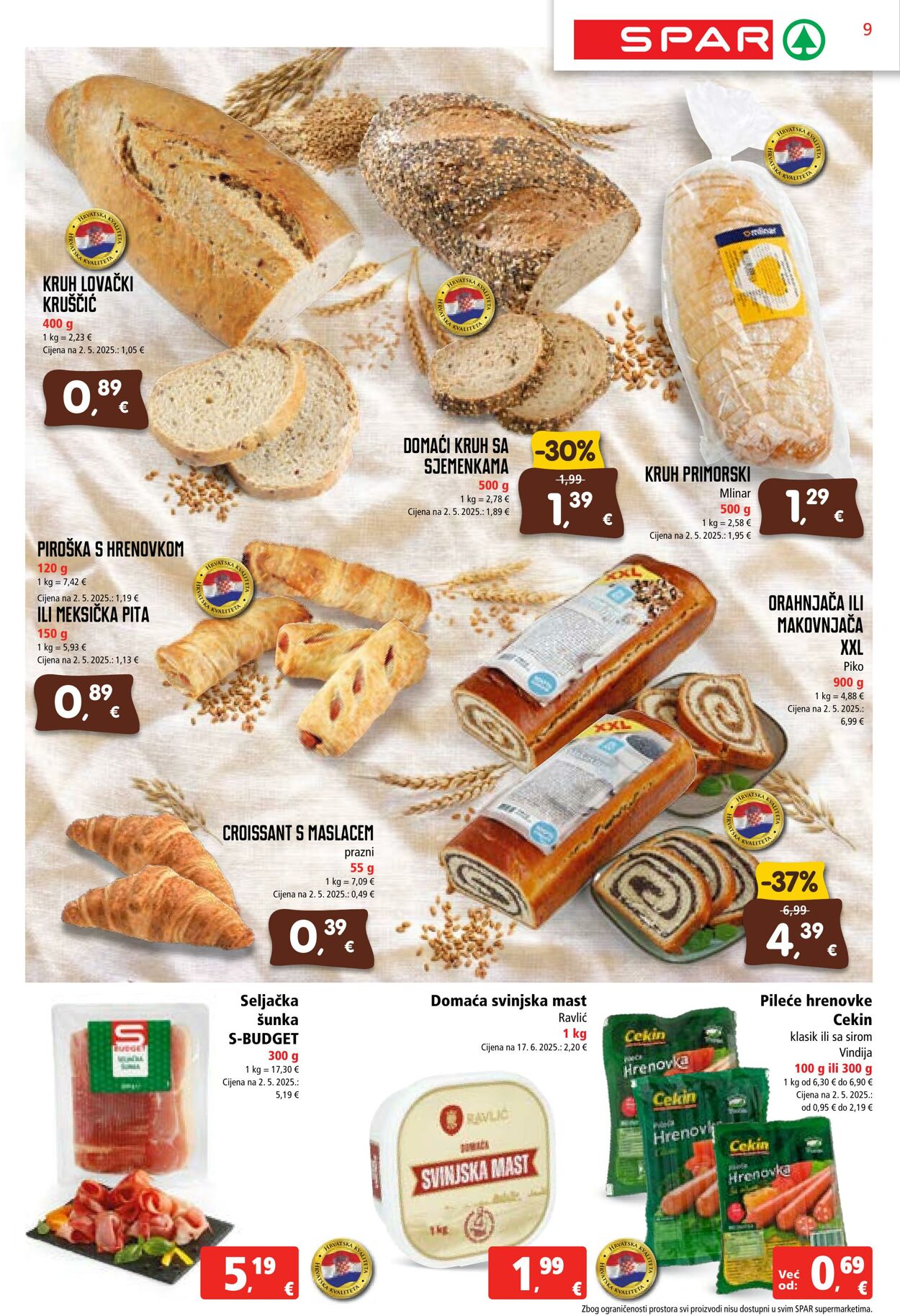 Katalog Spar 01.10.2025 - 07.10.2025