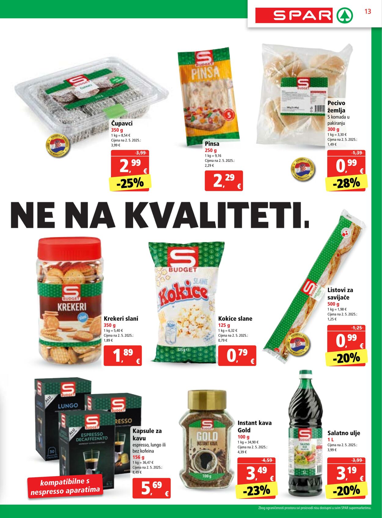 Katalog Spar 01.10.2025 - 07.10.2025