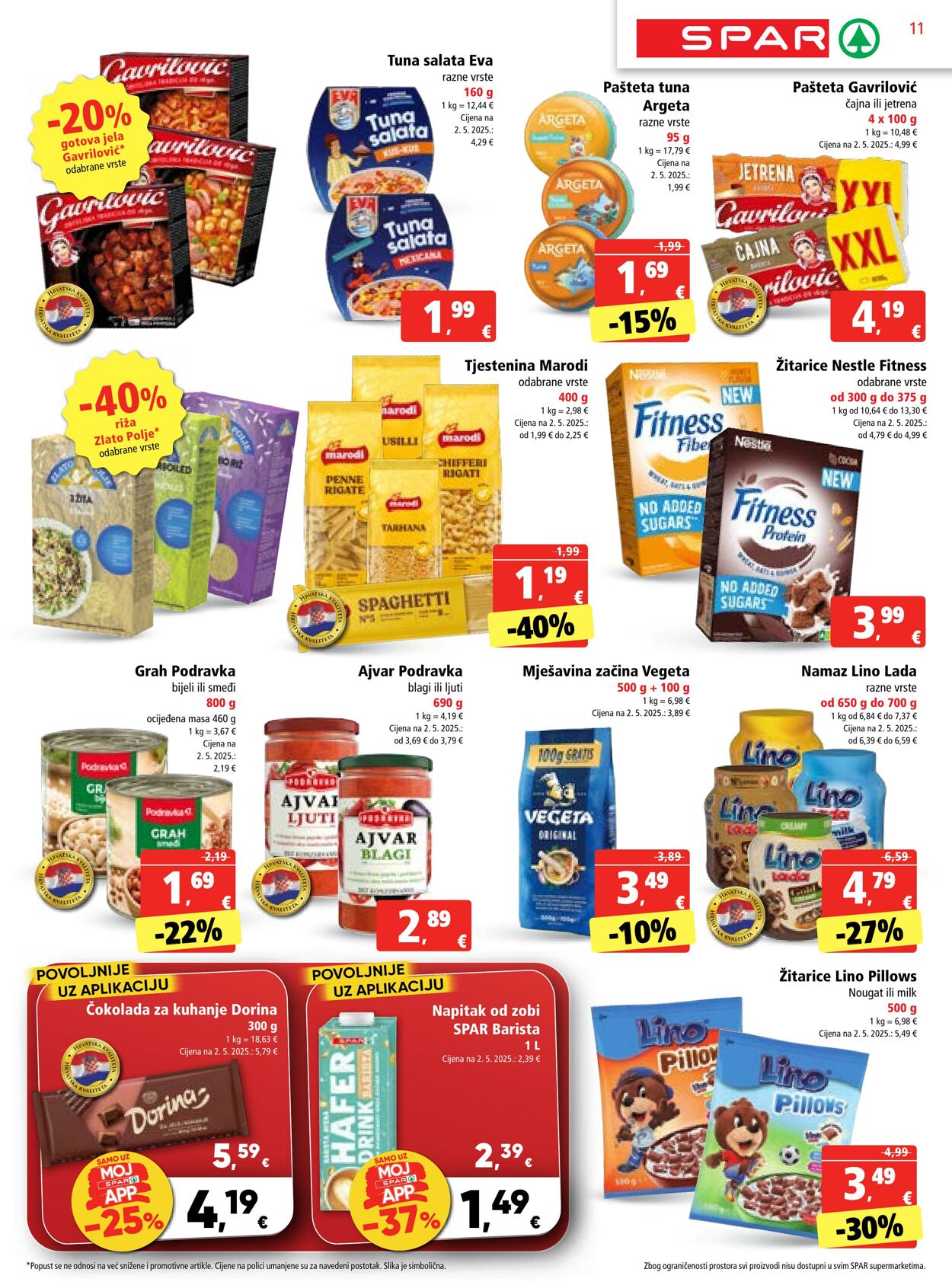Katalog Spar 01.10.2025 - 07.10.2025