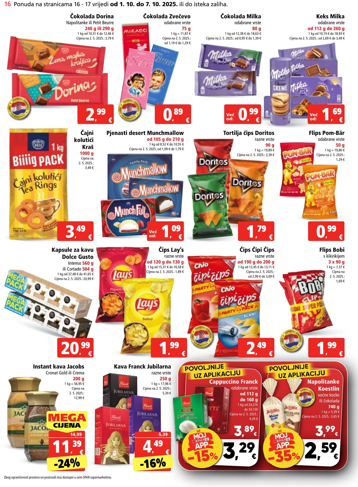 Katalog Spar 01.10.2025 - 07.10.2025