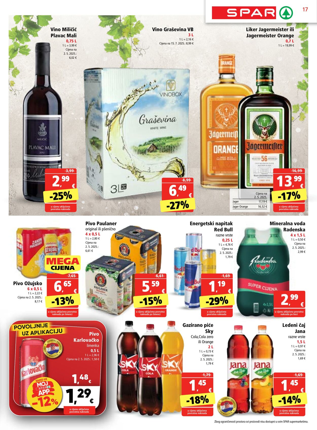 Katalog Spar 01.10.2025 - 07.10.2025