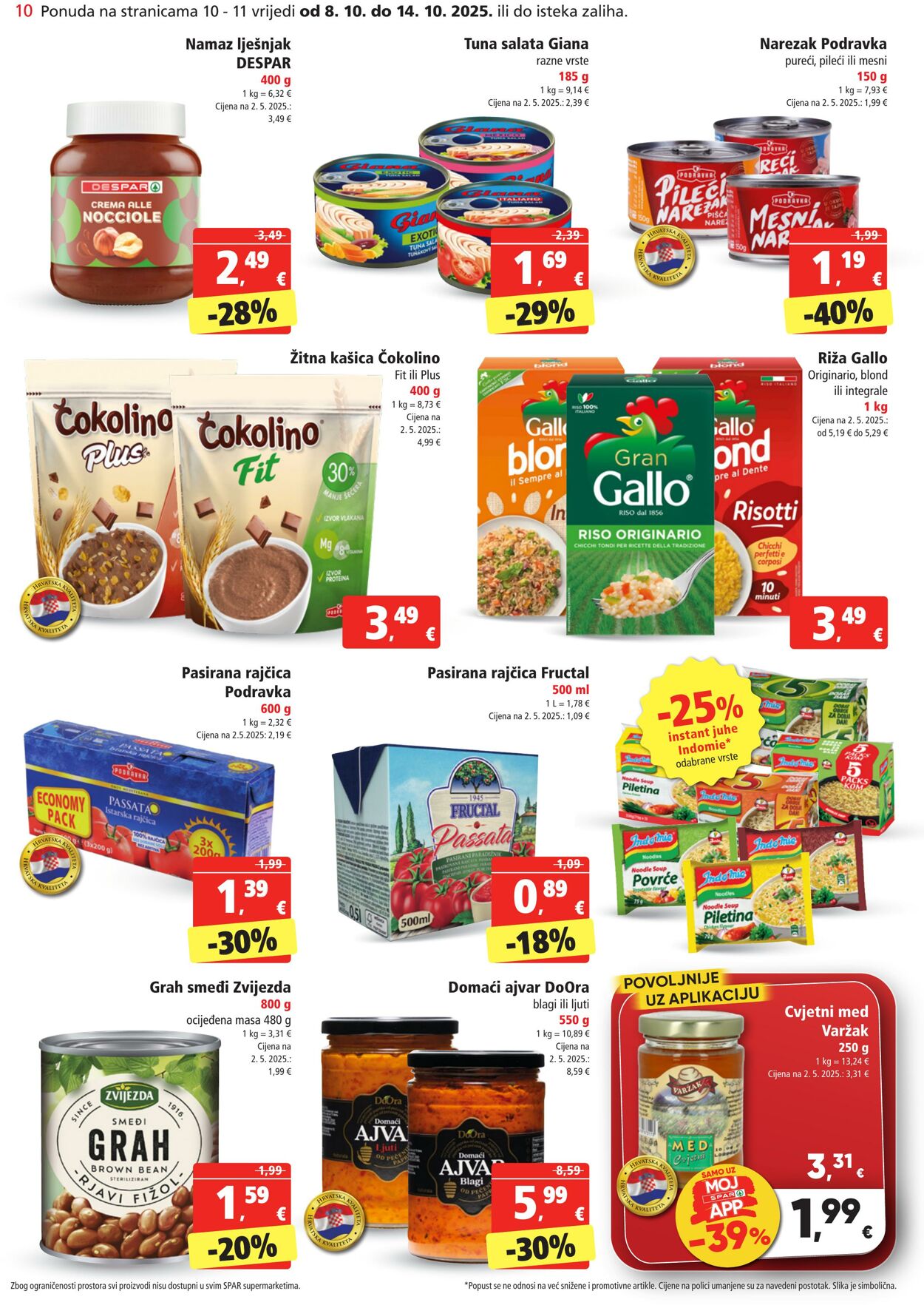 Katalog Spar 08.10.2025 - 14.10.2025