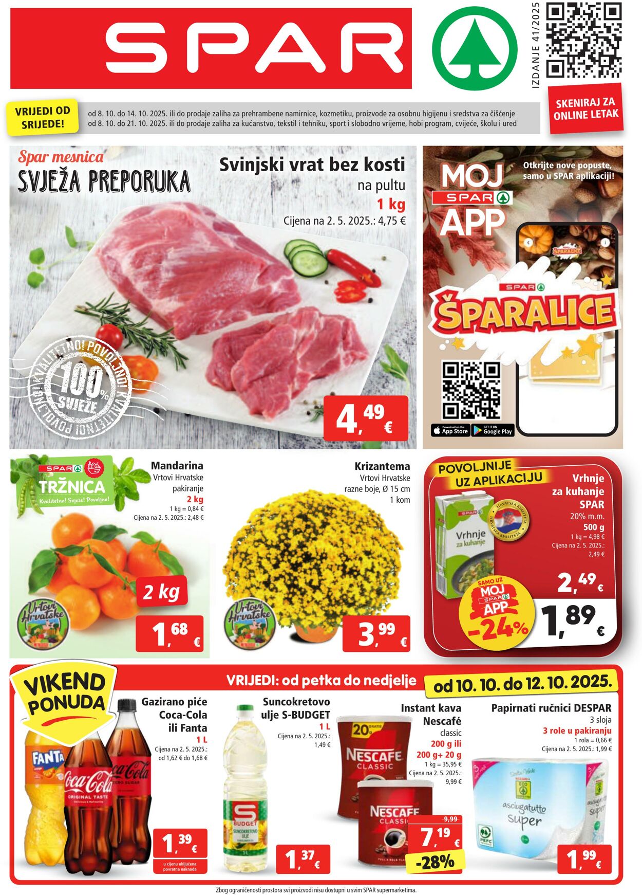 Katalog Spar 08.10.2025 - 14.10.2025