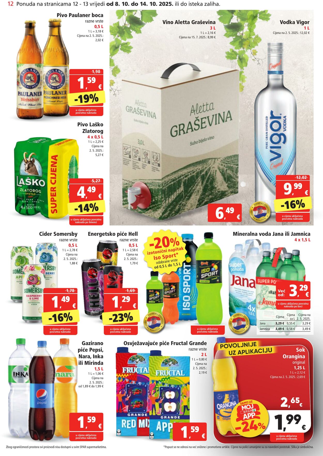 Katalog Spar 08.10.2025 - 14.10.2025