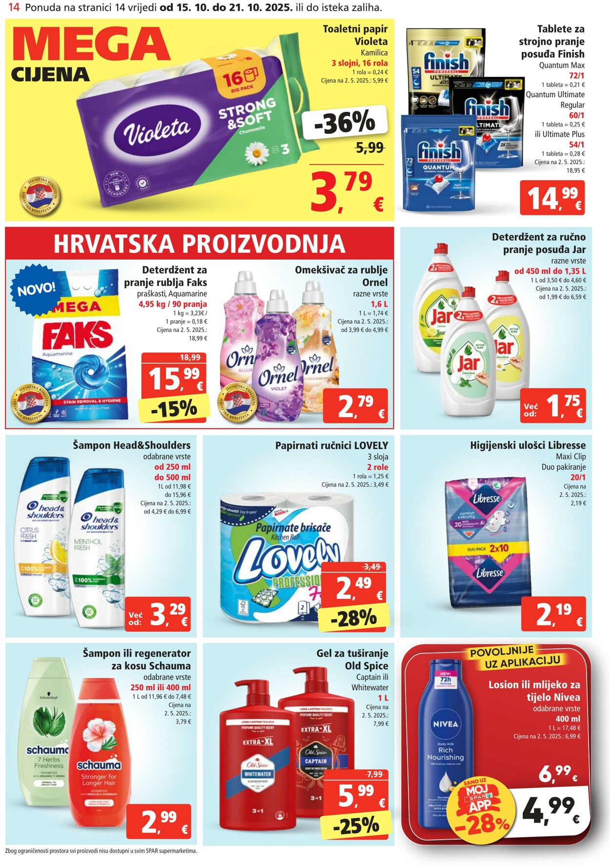 Katalog Spar 15.10.2025 - 21.10.2025