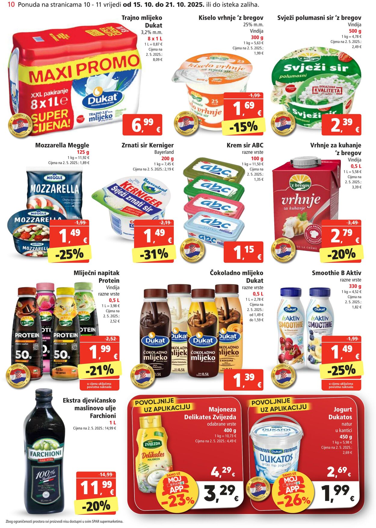 Katalog Spar 15.10.2025 - 21.10.2025