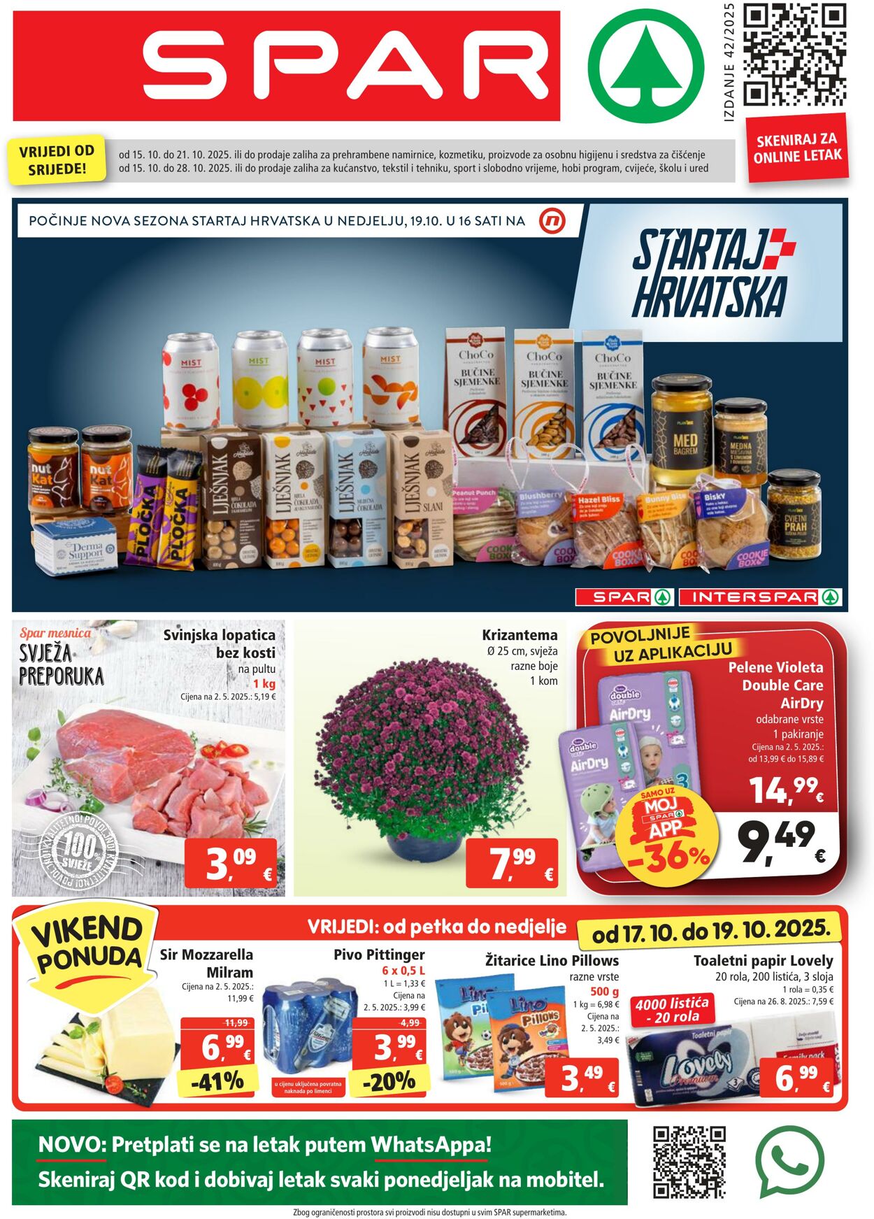 Katalog Spar 15.10.2025 - 21.10.2025