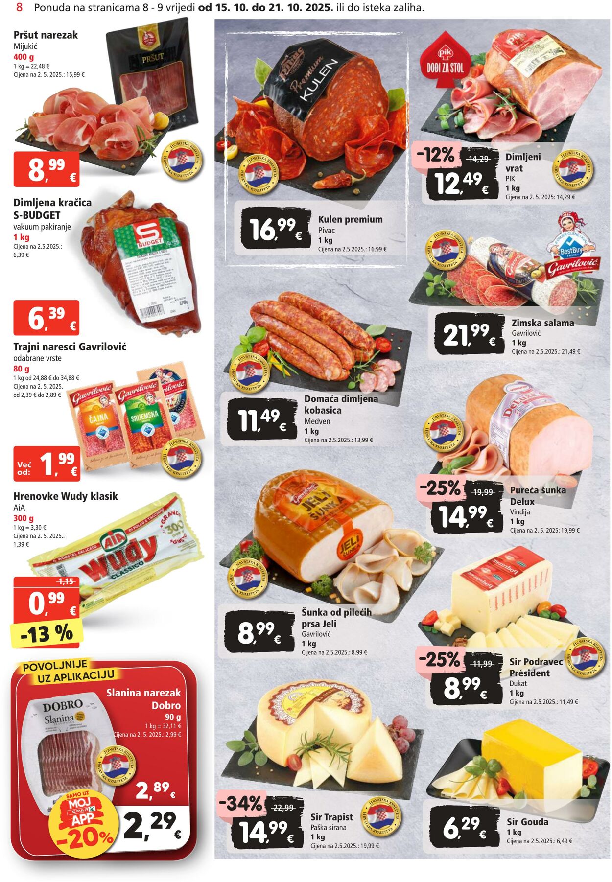 Katalog Spar 15.10.2025 - 21.10.2025