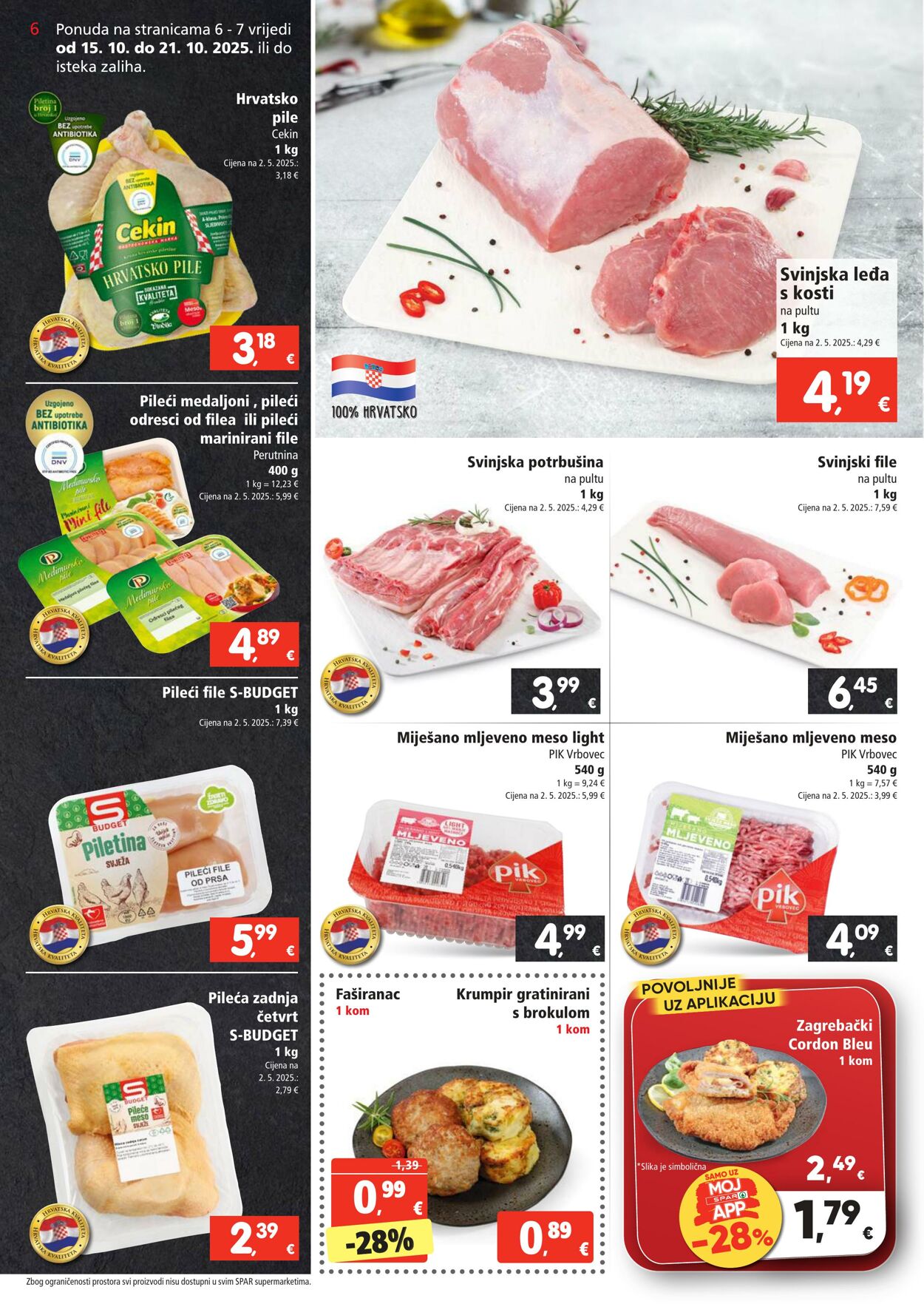 Katalog Spar 15.10.2025 - 21.10.2025