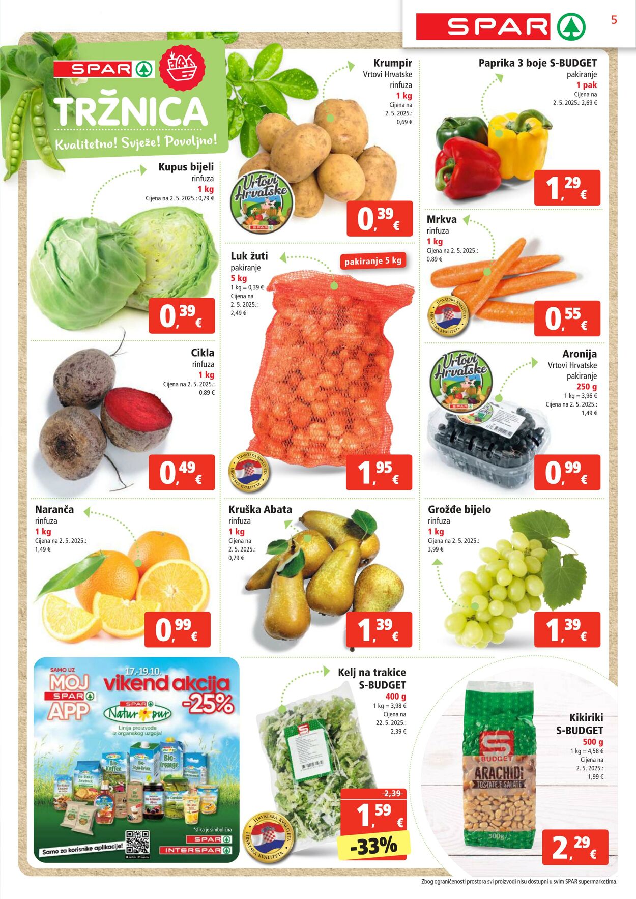 Katalog Spar 15.10.2025 - 21.10.2025