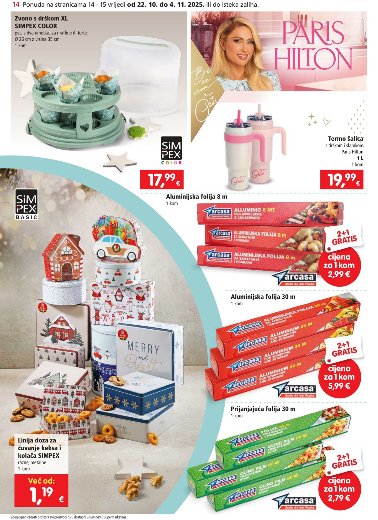 Katalog Spar 22.10.2025 - 28.10.2025