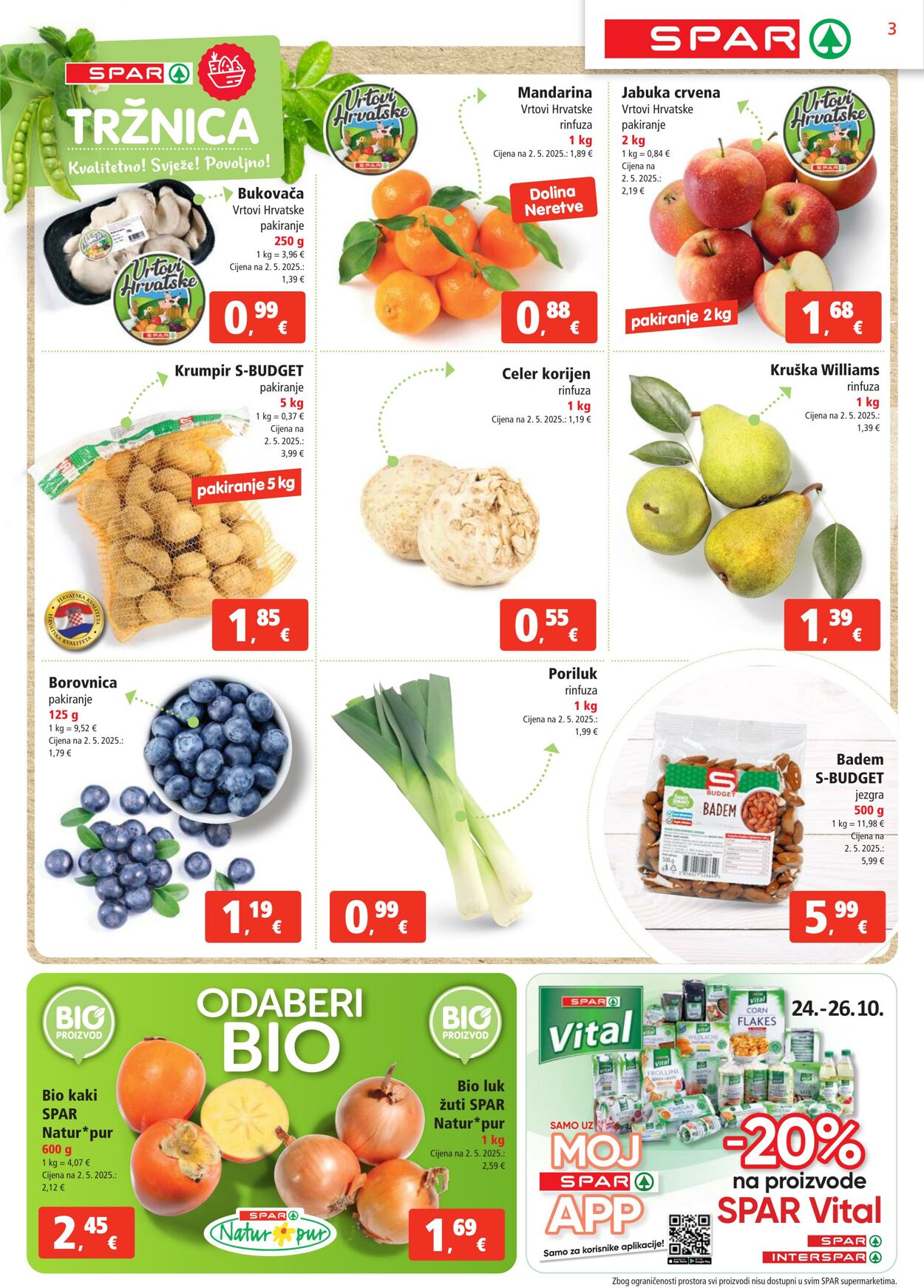 Katalog Spar 22.10.2025 - 28.10.2025