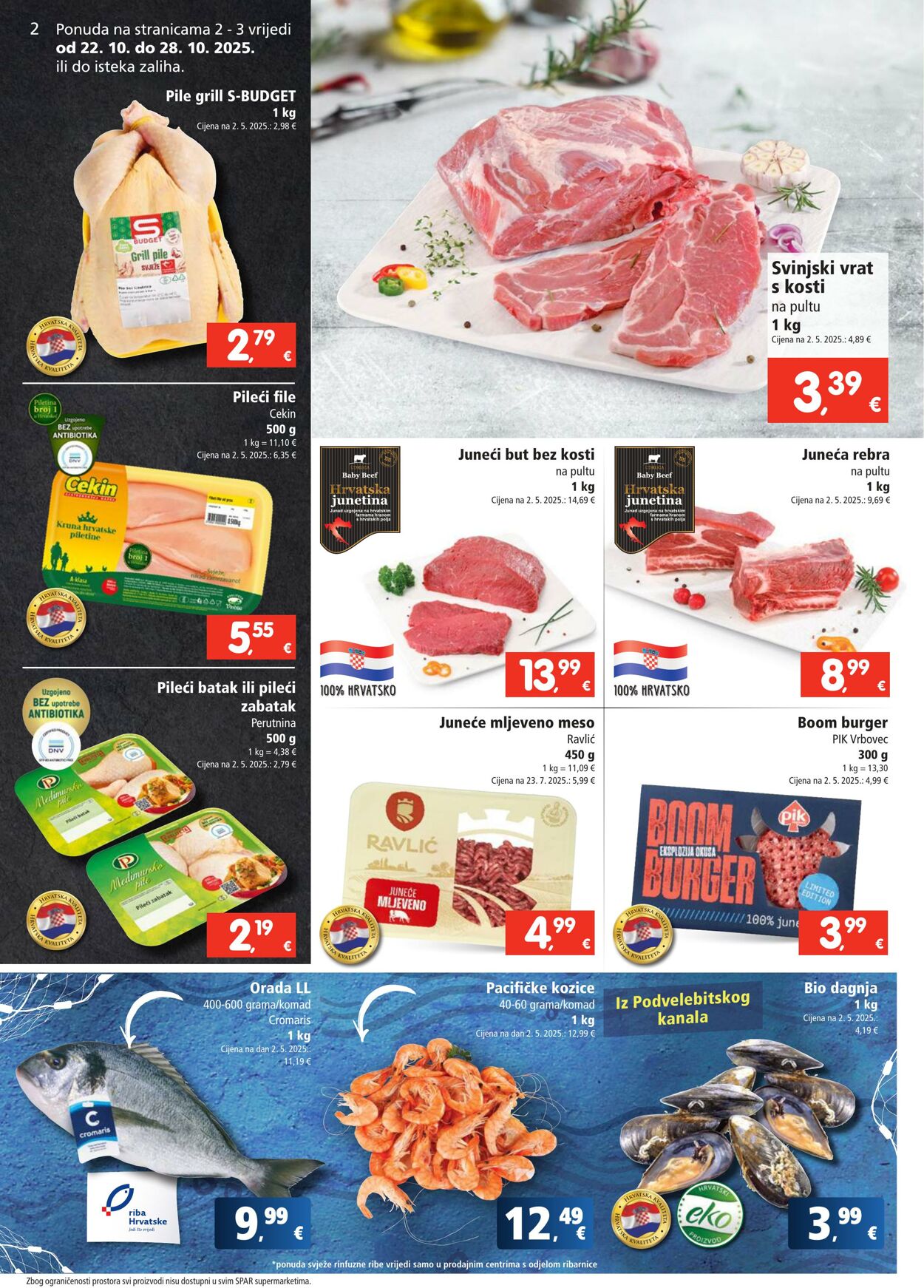 Katalog Spar 22.10.2025 - 28.10.2025