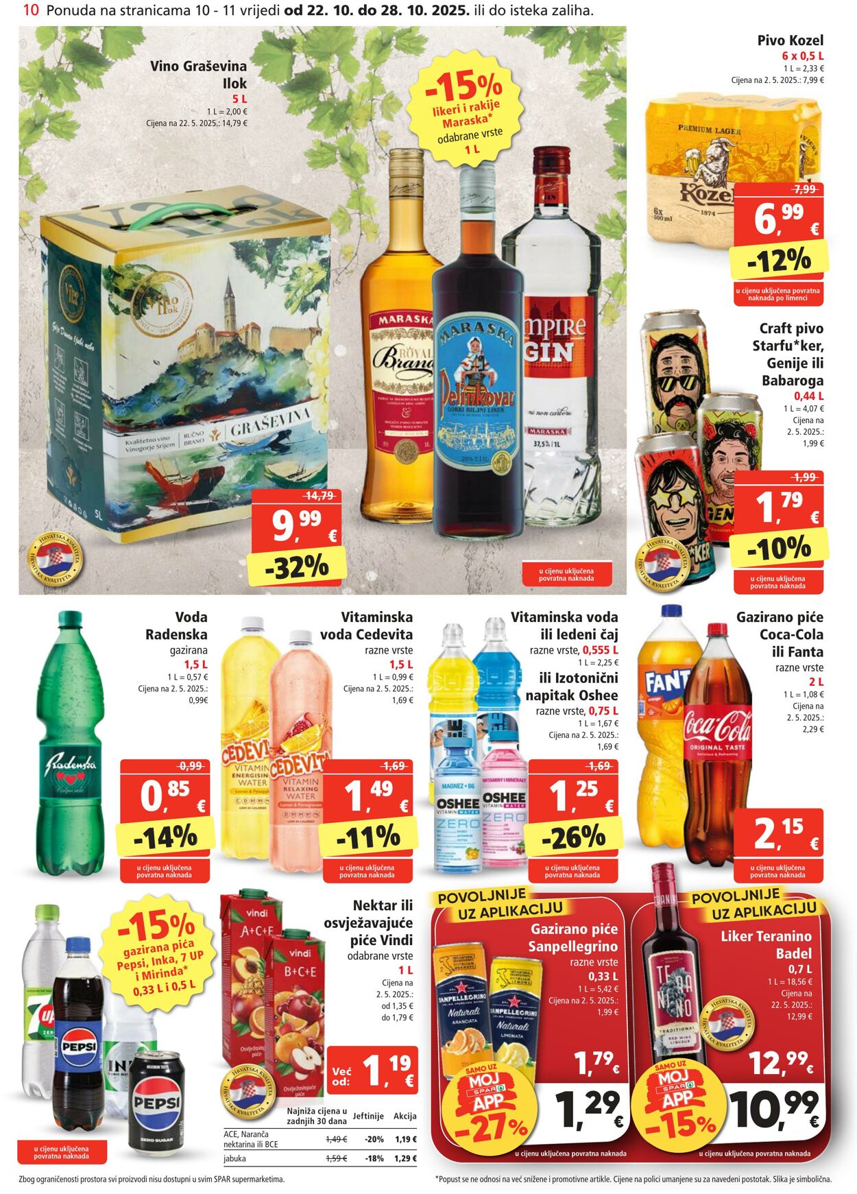 Katalog Spar 22.10.2025 - 28.10.2025
