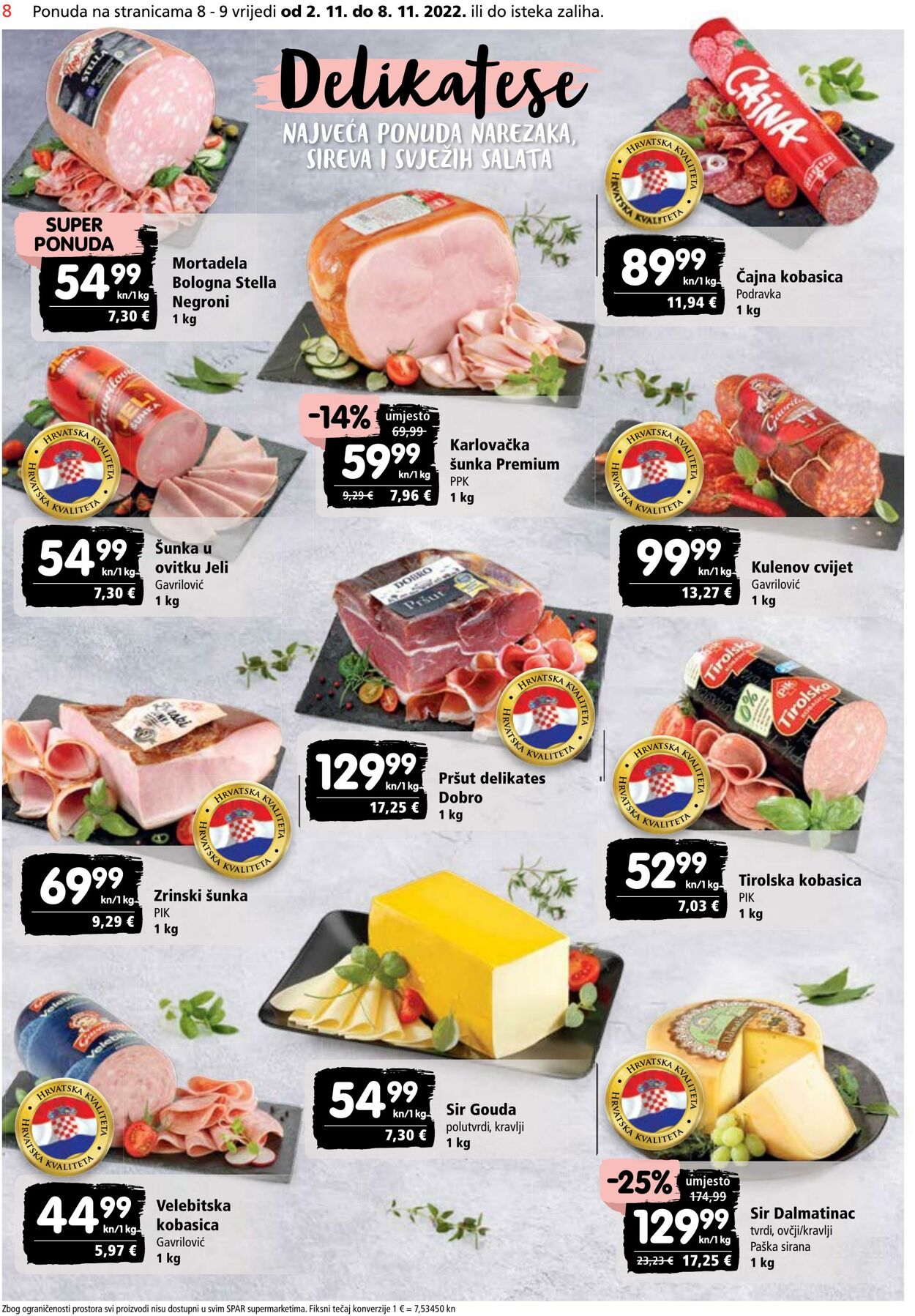 Katalog Spar 02.11.2022 - 15.11.2022