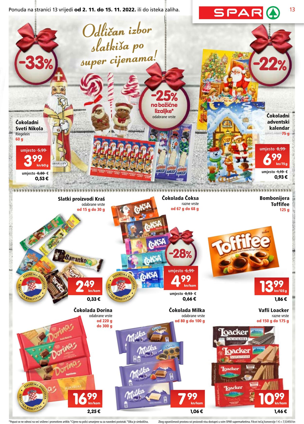 Katalog Spar 02.11.2022 - 15.11.2022