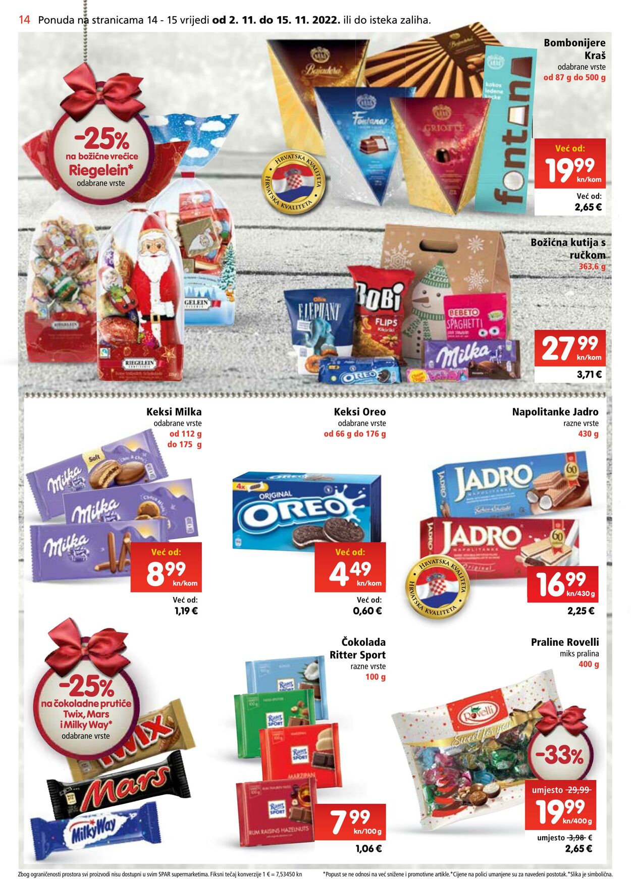 Katalog Spar 02.11.2022 - 15.11.2022