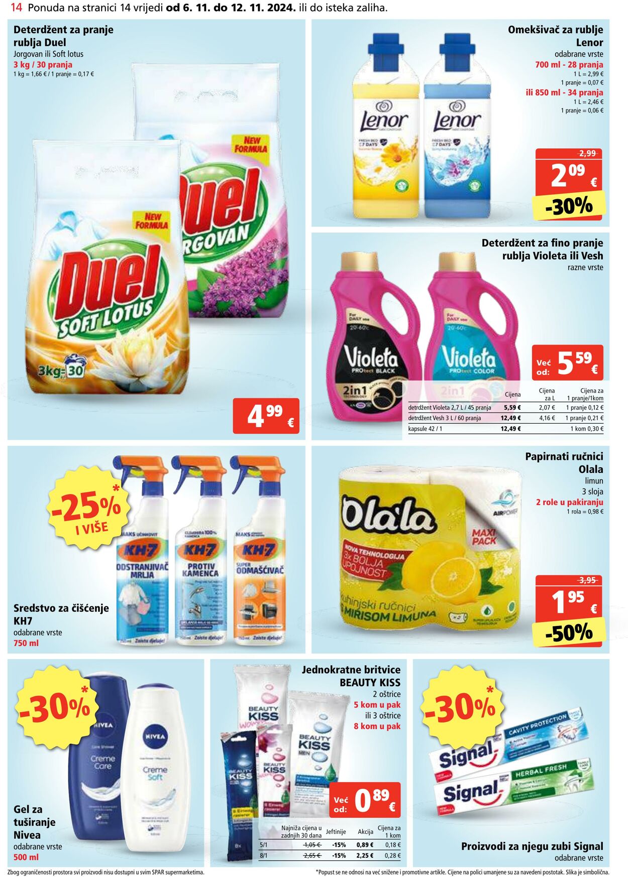 Katalog Spar 06.11.2024 - 12.11.2024